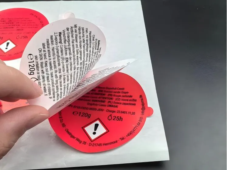 Pelanggan Polandia Memesan Pengemasan dan Pengiriman Label Multi-lapis