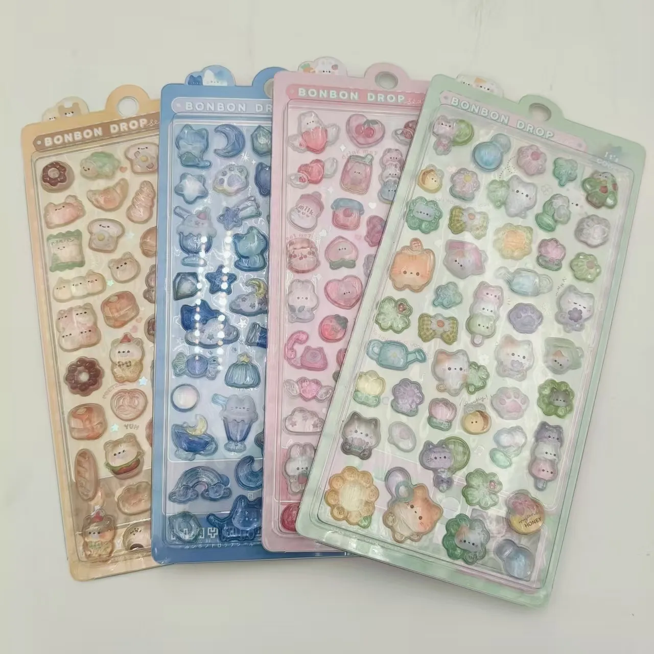 Stiker anak relief 3D siap dikirim