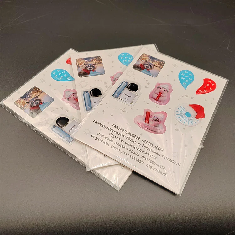 Stiker Resin Epoksi 3D