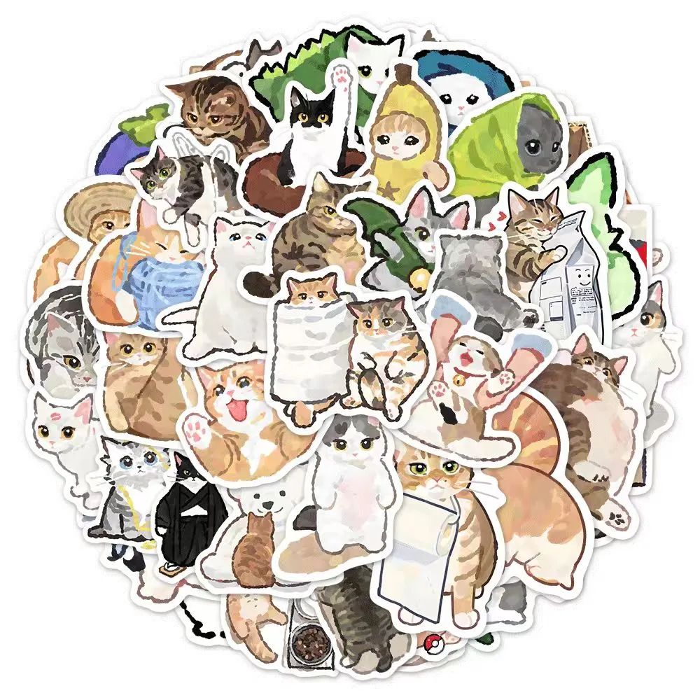 Stiker hewan kartun
