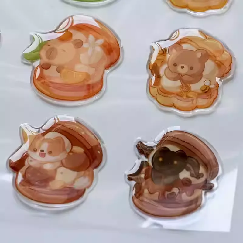 Stiker epoksi kartun