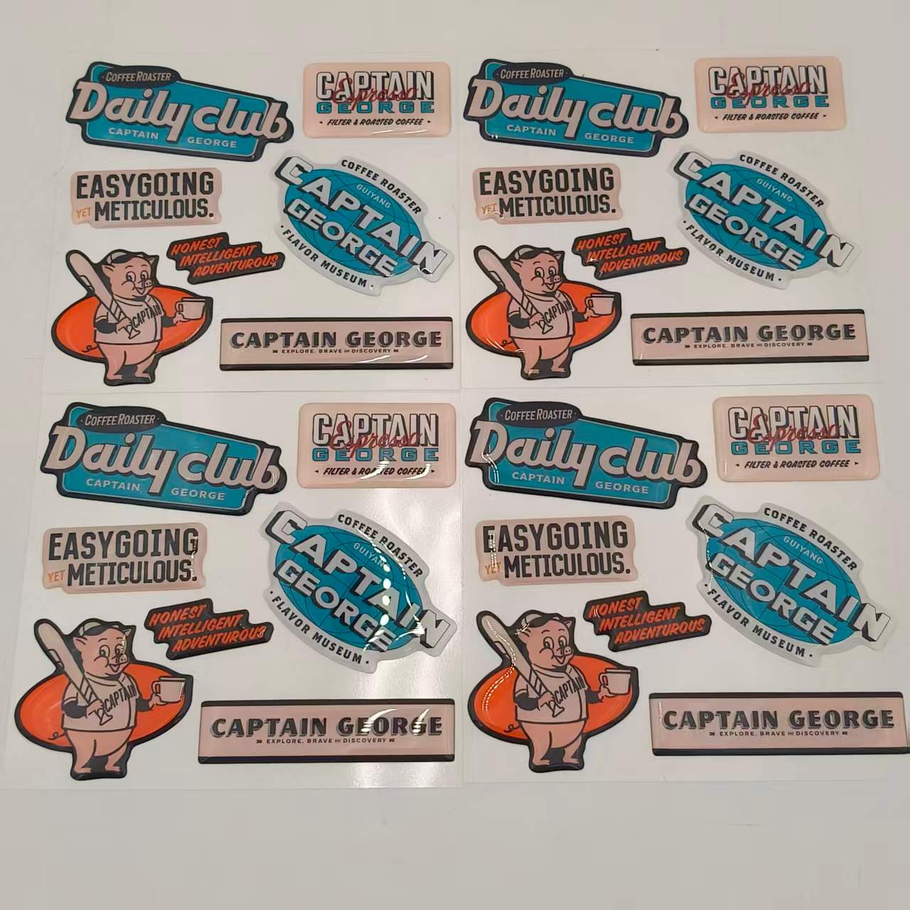 Stiker epoksi kubah