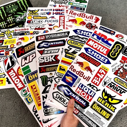 Stiker sepeda motor