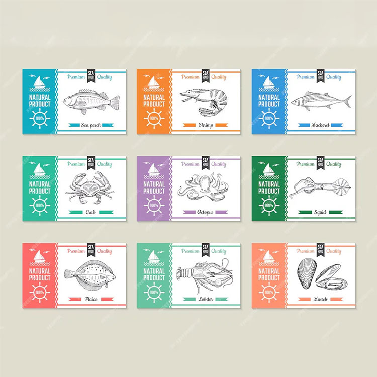 Label Makanan Laut