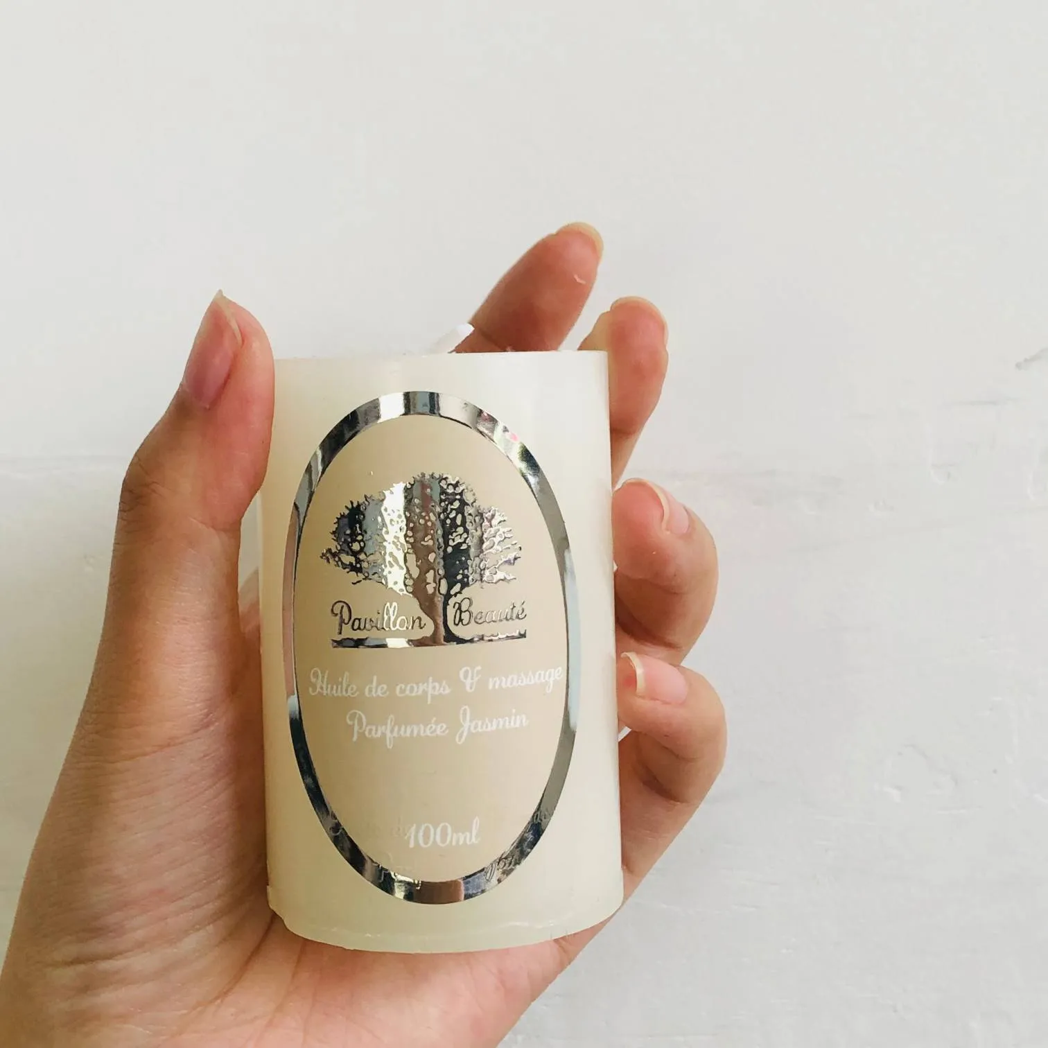 Label stempel kertas perak